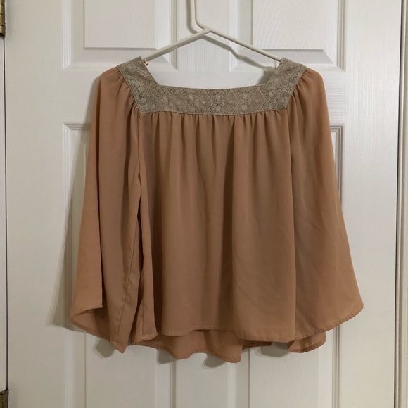 Flying Tomato Embroidered Tunic Peach Size Small - Picture 7 of 11